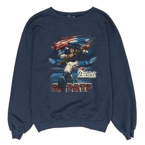 New England Patriots "GO PATS" NFL Sweatshirt (Youth L)